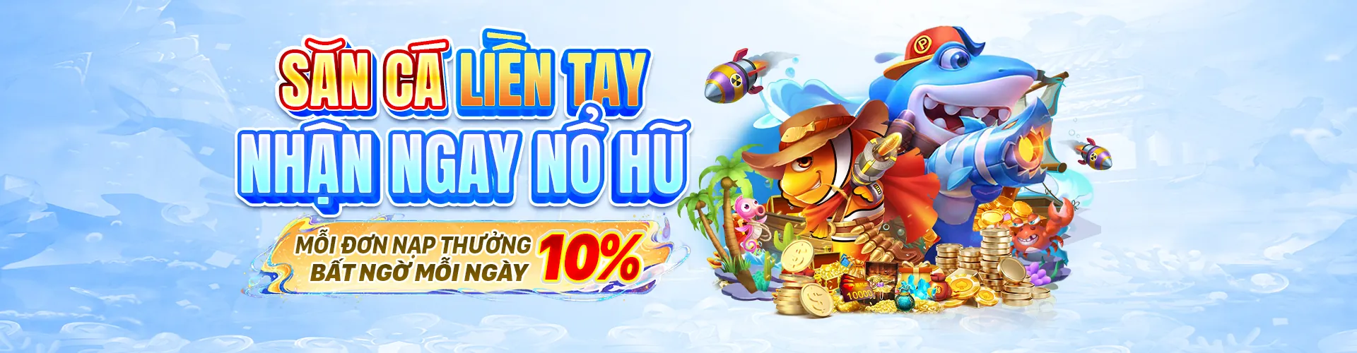 Giao diện trò chơi bắn cá zalv888 chính thức với đồ họa sống động