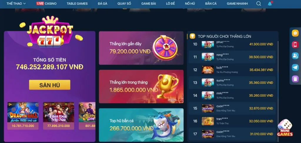 Hoàn trả casino zalv888 chính thức